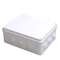 Coque en plastique ABS étanche pour équipement électrique extérieur Boîtier d'ordinateur pour l'électronique et les boîtiers d'instruments Résistant aux intempéries