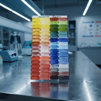 Glaçures céramiques, pigments et poudres colorés utilisés pour la coloration à haute température dans l'artisanat de la poterie