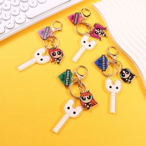 Llavero Acrílico Personalizado con Diseño de Dibujos Animados, Impresión UV, Material PVC, Moderno, Resistente al Agua, Regalo Empresarial - Product Image 2