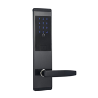 Cerradura Inteligente para Puerta de Hotel TTLock con Tarjeta RFID, Teclado con Contraseña y Llave Mecánica para Sistema de Control de Acceso