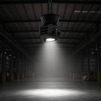 Projecteurs LED industriels à haute luminosité, étanches à la poussière IP65, 200W, pour entrepôt, atelier, salle