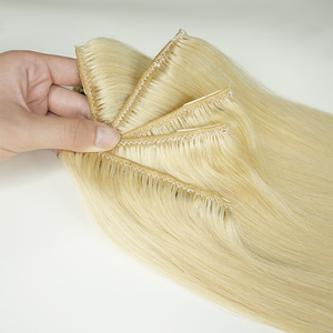 ต่อผมแบบคลิปหนีบติดเร็ว ยี่ห้อ Octopus Clip, <span class=keywords><strong>ผม</strong></span>แท้ 100% แบบมองไม่เห็น ต่อผมแบบชิ้นเดียว ขายส่งสำหรับร้านขายอุปกรณ์เสริมสวย - Product Image 6