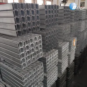 UL CE Certificated Electrical Galvanized Slotted Strut Channel Manufacturer