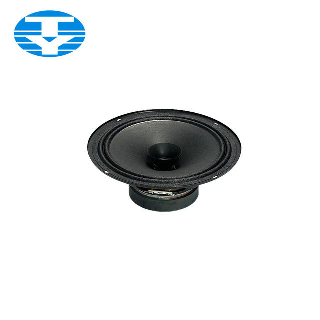 2024 Tongxiang Factory Good Quality 6.5 Inch Round Fabric Edge Metal Cabinet Audio Speaker with 4 20W Tweeter