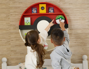 Étagère murale en bois massif inspirée de Pokémon - JUNJI - Étagère de présentation pour objets de collection et décoration de chambre d'enfant - Product Image 5