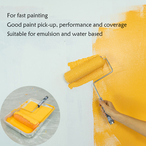 TOPMAN Industrial/DIY Grade 9 pouces peinture synthétique <span class=keywords><strong>Runner</strong></span> <span class=keywords><strong>Pro</strong></span> Roller Cover Cage Frame OEM pris en charge - Product Image 6