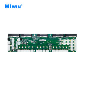 Base de Alimentación MIWIN Personalizada para 31 CPU, Conectores MINI FIT de 8 Pines 2x4, Placa Base para Módulos de Alimentación CRPS, Placa Trasera para Fuente de Alimentación Redundante - Product Image 1