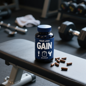 כמוסות לעלייה במשקל, הגברת תיאבון, צמיחת שרירים, קריאטין, צמחי מרפא טבעיים, חיזוק ישבן, תוסף תזונה OEM/ODM - Product Image 1