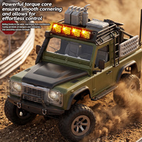 Nouvelle Arrivée - Camion RC Tout-Terrain Télécommandé KF90 4x4 à l'échelle 1/12, Véhicule Crawler RTR avec Autonomie de Jeu Prolongée de 60 Minutes
