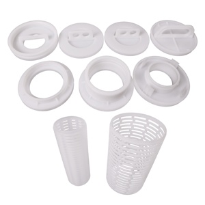 Cartucho de filtro de agua de plástico PP industrial al mejor precio con cubiertas finales Suministros de filtro de calidad - Product Image 1