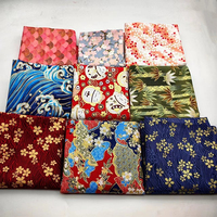 Tissu d'emballage carré Furoshiki jaune très populaire pour cadeaux de la Fête de la Mi-Automne, boîtes à pâtisserie, souvenirs et foulards