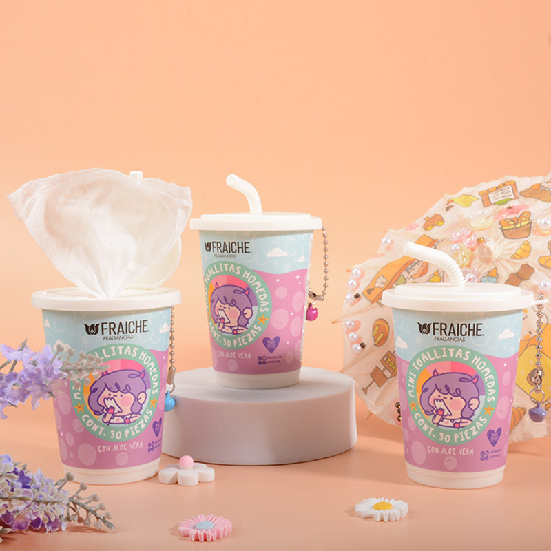 High Quality Facial Wet Wipes Mini