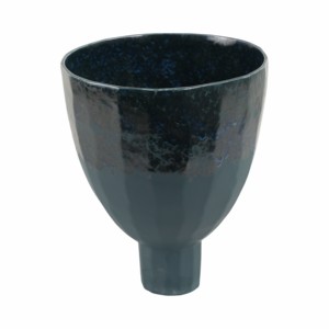 Vaso in ceramica con piedistallo per l'arredamento del soggiorno, vaso per fiori in ceramica per la casa e l'allestimento degli interni - Product Image 1
