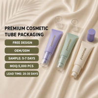 Tube Pompe Airless en Plastique Mat 15ml-100ml 15g-100g pour Crème Contour des Yeux et Lotion – Vente en Gros, Marque Privée, OEM, ODM, Direct Usine