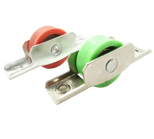 Trượt Màn hình con lăn bánh xe kim loại <span class=keywords><strong>Sash</strong></span> ròng rọc cửa con lăn với mang nhôm cửa sổ con lăn - Product Image 3