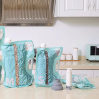 Sacs de conservation sous vide authentiques et hermétiques - Anti-humidité pour céréales, riz et produits secs pour une utilisation quotidienne en cuisine