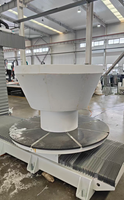 Mesin Router CNC 5 Axis Vertikal Ekonomis untuk Pemesinan Patung 3D Multi-Face yang Halus, untuk Pembuatan Kerajinan dari Kayu, Busa, dan Komposit