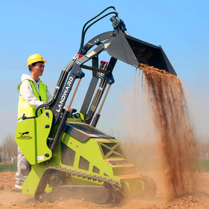 Industrial Multipurpose Mini Front End Skid Steer Farm <b>Stand</b> Hydraulic Track Epa 5 Certification with Attachments Durable - Product Image 4