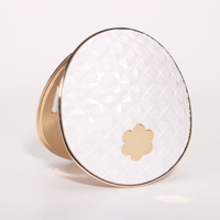 Nouveautés 2026 Tendance : Boîtier pliable personnalisable en plastique transparent pour crème visage, design unique, coques blanches, avec coussin d'air