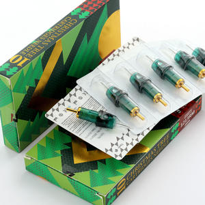 卸売1RLラウンドライナー使い捨て針タトゥーロングテーパーボディアートタトゥー用カートリッジサプライヤー - Product Image 3