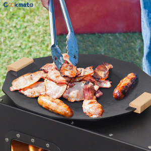 Gỗ Đốt Bếp Với 9 Inch Lò Nướng Bánh Pizza Xách Tay Gấp Ống Cho Nhà BBQ Cắm Trại Lều - Product Image 3