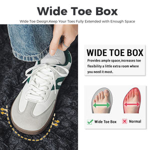 Chaussures pieds nus à bout large, grande taille 48, antidérapantes, plates, confortables, souples, pour sports de plein air, baskets urbaines, chaussures de <span class=keywords><strong>fitness</strong></span> décontractées, chaussures de randonnée - Product Image 2