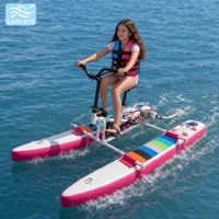 Vélo aquatique gonflable pour enfants, style SUP, ponton flottant plat, cadre en aluminium, technologie Drop Stitch, portable, logo personnalisé OEM, de Chine, Lumark