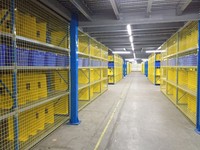 Pour MAXRAC Heavy Duty Corrosion Protégé Mezzanine Plancher Plate-Forme Empilable Racks En Acier Sélectif Palette Entrepôt Rack Poudre