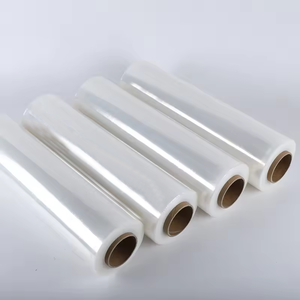 Materiale LLDPE rinforzato Anti-lacrima pellicola in plastica morbida pellicola estensibile a prova di umidità per il contenimento del carico di Pallet agricolo - Product Image 1