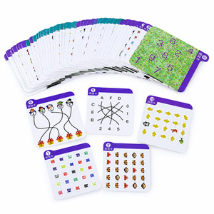 Individuell Bedrucktes 80-Karten PVC-Lernkarten-Set aus Kunststoff für Kinder, Schultests, Spiele und Familienaktivitäten in Umweltfreundlicher Box-Verpackung - Product Image 1