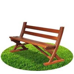 Banco de Jardín de Madera Soylu Grup, Banco para Sentarse de 160 cm, Modelo NKB-115 - Product Image 1