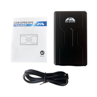 BAANOOL COBAN Mini Rastreador GPS 408A 4G 3G 2G Impermeable con Batería de Larga Duración, Localizador LBS para Coche, Montaje en Salpicadero, Sin Imán, Contenedor