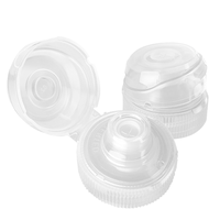 Bouchon distributeur d'huile d'olive 38/400, goulot de 38 mm, double filetage, bouchon à rabat en plastique, bec verseur pour bouteille de sauce, fermeture à pression