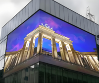 Écran LED mural 3D à visionnement direct ultra haute définition IP65 Grand écran publicitaire LED pour magasin de détail Shopping en plein air