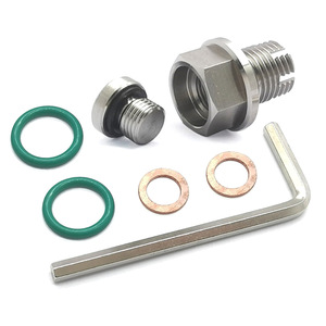 ชุดซ่อมสกรูอ่างน้ำมันสแตนเลส M12.1X1.75 พร้อมประแจหกเหลี่ยมสำหรับการดัดแปลงรถยนต์ - Product Image 1