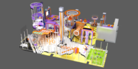 Parque Infantil Comercial Personalizado de Alta Calidad, Equipo de Juegos Suaves para Fiestas Infantiles, Área de Juegos Interior