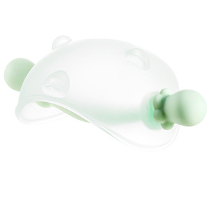 Anneau de dentition pour bébé en silicone en forme d'ours, 0-24 mois, pour la prévention de la succion orale, stérilisable à l'eau bouillante - Product Image 3