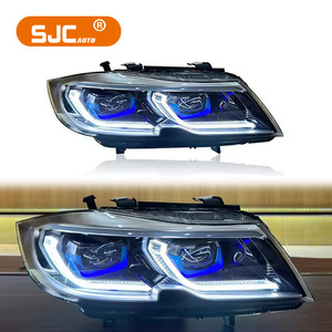 Faro di Nuovo Design SJC per <span class=keywords><strong>BMW</strong></span> Serie 3 E90 2005-2012 <span class=keywords><strong>325i</strong></span> 320i Lampada Frontale a LED Aggiornamento Laser Accessori Auto Luci Anteriori - Product Image 1