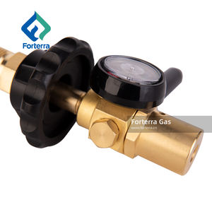 Regulador de <span class=keywords><strong>gas</strong></span> de helio de flujo constante cromado de alta calidad, regulador de <span class=keywords><strong>gas</strong></span> estándar para cilindros de aluminio - Product Image 2