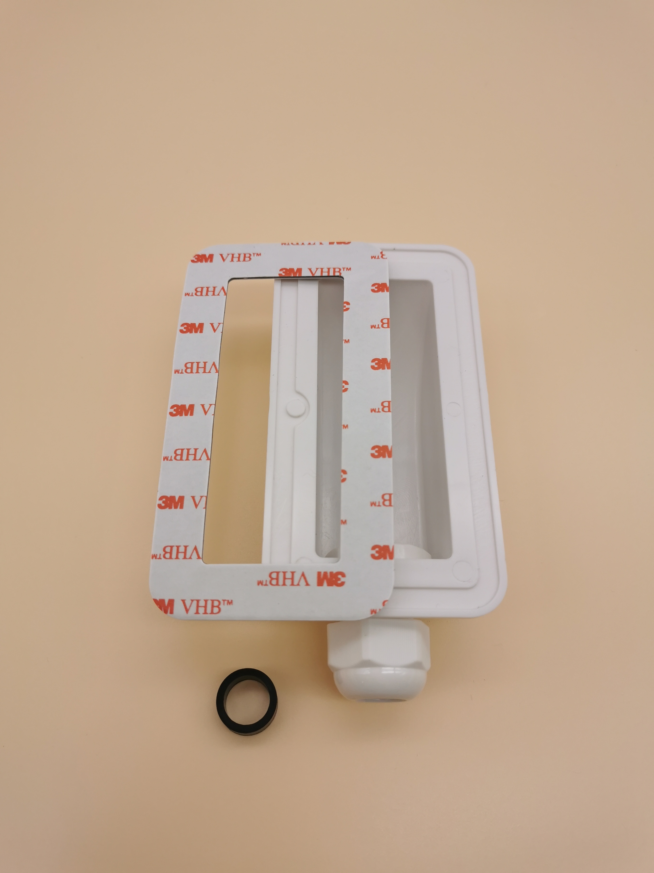 aire libre de un solo Cable de entrada OD: 3-12mm CEG con 3M de doble lado etiqueta incluido para al aire libre
