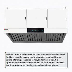 OEM su misura in acciaio inox commerciale Ventless-gamma-<span class=keywords><strong>cappa</strong></span> di fabbrica prezzo diretto CE ISO certificato per bar e ristorante - Product Image 3