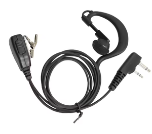 Ruibao G-Style Ohrbügel-Headset mit K-PIN-Buchse, Mikrofon und PTT für Funkgeräte der Serien TK-3107/3207, NX-220/320, TH-F6A, <span class=keywords><strong>UBZ</strong></span>, LJ8/LJ9 - Product Image 1
