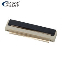 Conector FPC de Material LCP de 4 Pines - 80 Pines, Contacto Vertical y Horizontal, Chapado en Oro, Conector de Circuito Impreso Flexible para PCB