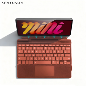 Teclado Magnético Desmontable SYX para <span class=keywords><strong>Surface</strong></span> <span class=keywords><strong>Pro</strong></span> <span class=keywords><strong>8</strong></span> 9 10, Cubierta Inalámbrica BT con Trackpad, Tecla Copilot, Protección Completa, Folio - Product Image 1