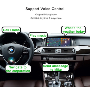 Hệ thống Linux 8.8 ''phong cách ban đầu đài phát thanh không dây Apple xe chơi E70 E71 màn hình cảm ứng cho BMW X5 X6 CCC CIC Carplay màn hình - Product Image 6