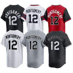 Maillot de baseball pour homme 2026 12 <span class=keywords><strong>Colson</strong></span> Montgomery S-3XL - Product Image 1