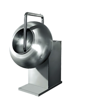 Machine de panoramique au chocolat/machine de revêtement en acier inoxydable pour cacahuète/machine de revêtement automatique de sucre d'amande