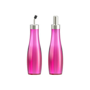 Vinagrera de aceite de plástico rosa, vinagrera - Product Image 1