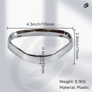 Accessoires <span class=keywords><strong>de</strong></span> <span class=keywords><strong>moto</strong></span> Pièces <span class=keywords><strong>de</strong></span> tuning DAX/CT70 – Cadran <span class=keywords><strong>de</strong></span> <span class=keywords><strong>compteur</strong></span> <span class=keywords><strong>de</strong></span> <span class=keywords><strong>vitesse</strong></span> LCD, anneau chromé en plastique argenté pour réparation - Product Image 2