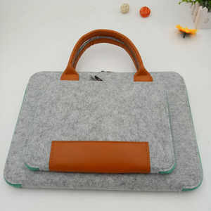 Maletín para Portátil de Negocios para <span class=keywords><strong>Hombre</strong></span>, de Fieltro, Duradero, Impermeable, Ecológico, de Lujo, para Documentos Ejecutivos, con Correa para el Hombro - Product Image 1